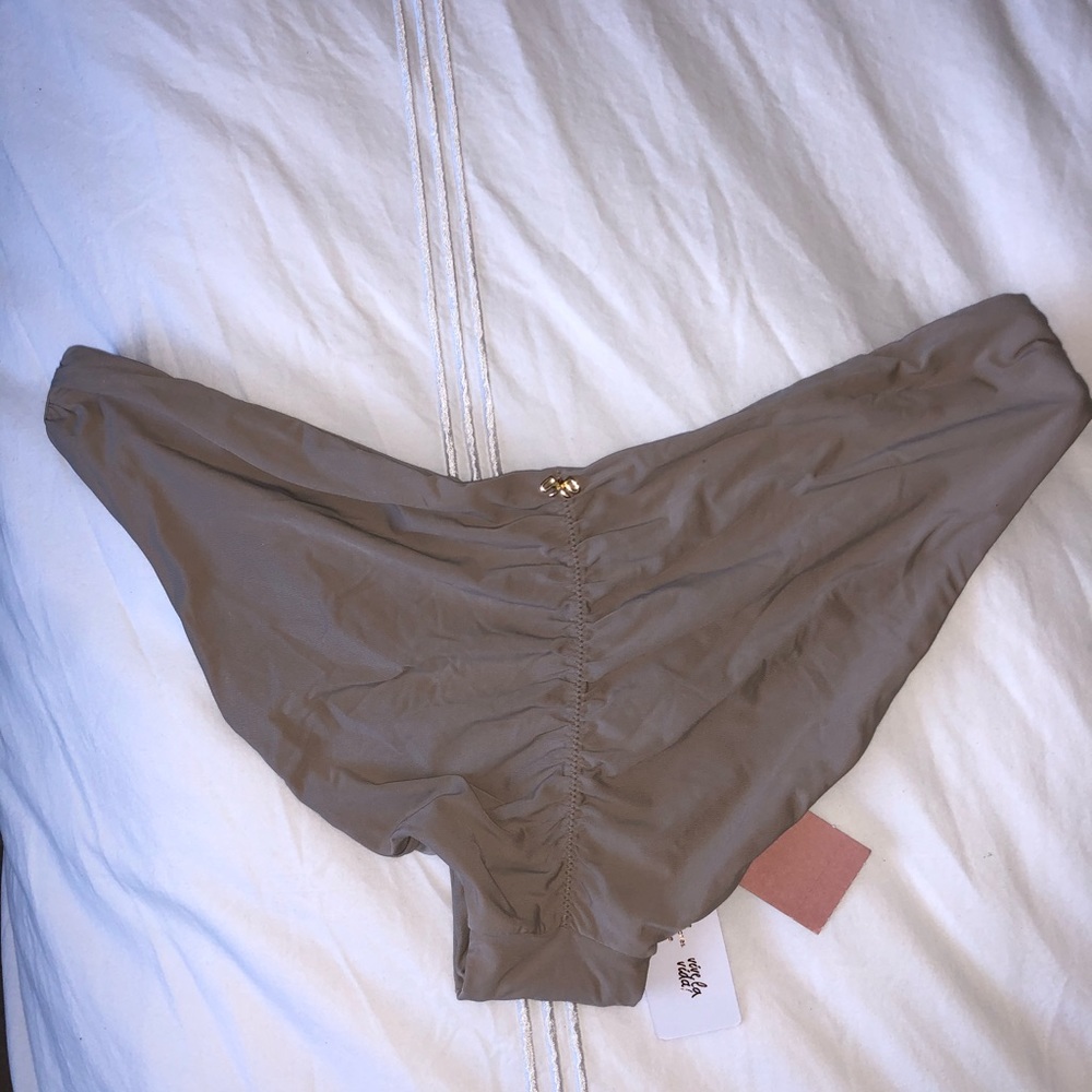PQ Swim Basic Ruched Full Bottom - Picture 5 of 7